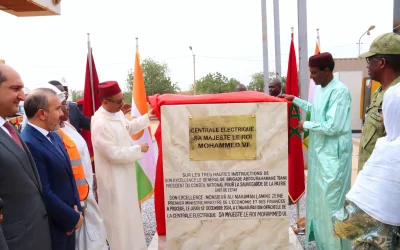 Inauguration à Niamey d’une centrale électrique de 20 mégawatts du nom de ‘’sa majesté le Roi Mohamed VI’’
